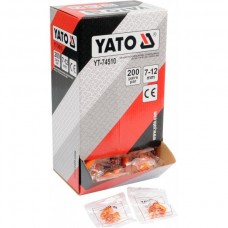 YATO Set 200 perechi dopuri pentru urechi din spum..